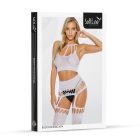 Softline Bodystocking 2074 white fehér két részes szett