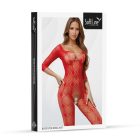 Softline Bodystocking 2037 red piros cicaruha
