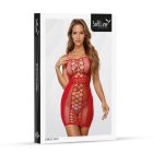 SoftlineDress 3029 red piros harisnya ruha