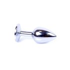 Jewellery Silver PLUG- Light Blue fém popsidugó