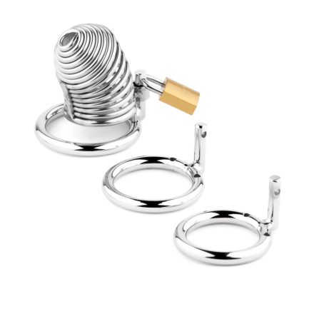 Metal Penis Cock Cage - Short fém pénisz ketrec