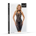 Softline Dress 214082 black fekete harisnya ruha