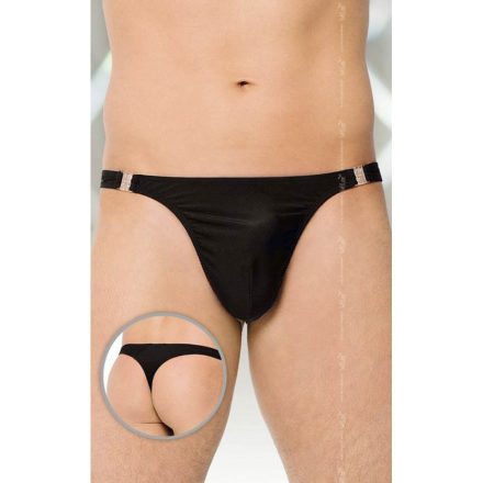 SLC 4432 kapcsos férfi tanga fekete M