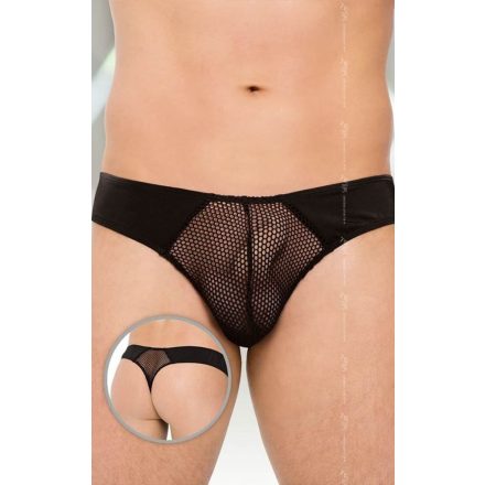 Férfi tanga fekete M/L SLC4514