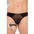 Férfi tanga fekete XL SLC4514