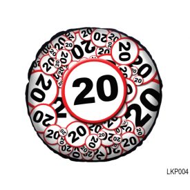 Kör párna Szülinap sebességkorlátozó 20