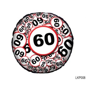Kör párna Szülinap sebességkorlátozó 60