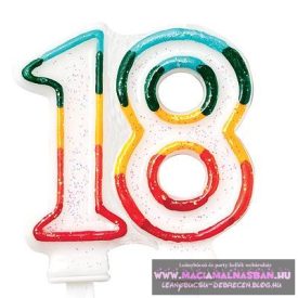 Gyertya 18. születésnap