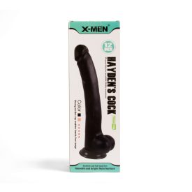 X-MEN Hayden’s 12 inch Cock Black dildo