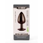 XMEN X-MEN Secret Shine Metal Butt Plug Gun Colour L