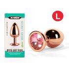 X-MEN - FÉM FENÉKDUGÓ - ROSE "L"