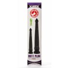 X-Men 12.6" Butt Plug PVC Black polipkar dildo 