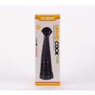 X-MEN David's 11.9" Cock Black II szörny dildo