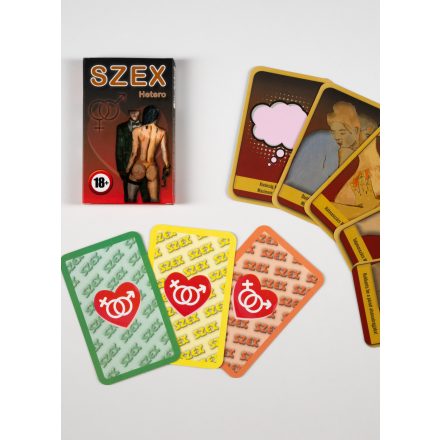 Szexkártya Hetero - kártyajáték felnőtteknek