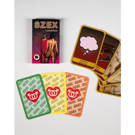 Szexkártya Leszbikus - kártyajáték felnőtteknek