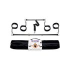 Spread 'em Bar and Cuff Set Silver/Black (terpesztő rúd szett)