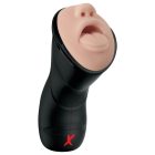  Deep Throat Vibrating Stroker Light/Black mélytorok maszturbátor