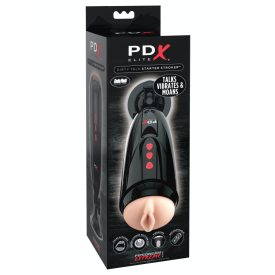 PDX Dirty Talk Starter Stroker akkus maszturbátor