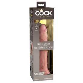 9" Dual Density Silicone Cock Light realisztikus dildo