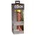 6" Dual Density Vibrating Silicone Cock Tan realisztikus akkumulátoros vibrátor