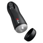 Suck-O-Matic Frosted/Black vibrációs szívó maszturbátor