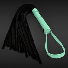 GLO Bondage - Flogger - Green sötétben világító korbácska