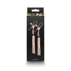 Bound - Nipple Clamps - D2 - Rose Gold mellbimbó csipesz