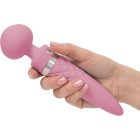 Pillow Talk Sultry Wand - akkus melegítős kétévégű luxusmasszírozó vibrátor Swarovski