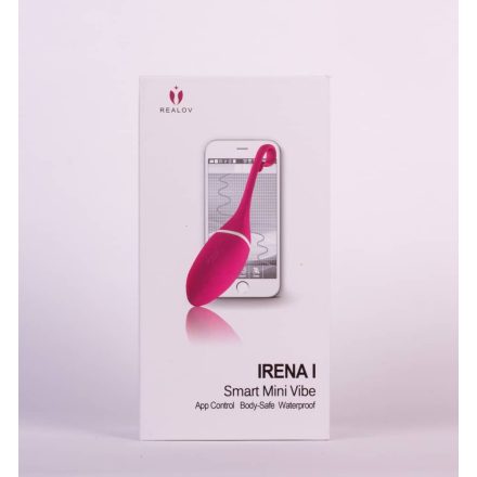 Realov Irena Smart Egg Pink app vezérelt vibrációs tojás