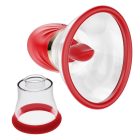 Adoramar Magic Tongue Pleasure - RED (two cups) szívó, nyaló csiklóvibrátor