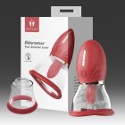 Adoramar Magic Tongue Pleasure - RED (two cups) szívó, nyaló csiklóvibrátor