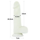 8.0'' Lumino Play Silicone Dildo sötétben világító műpénisz