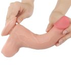 Lovetoy 8.5'' Sliding Skin Dual Layer Dong Flesh II