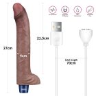  11" REAL SOFTEE Rechargeable Silicone Vibrating Dildo vibrátor