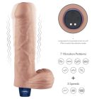 Lvtoy Real Softee 9" realisztikus herés aksis tölthető vibri
