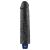 9.5" REAL SOFTEE Rechargeable Vibrating Dildo(Black) akkumulátoros vibrátor
