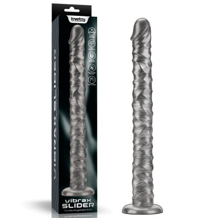 16" King Sized Vibrating Vibrax Slider tölthető vibrátor