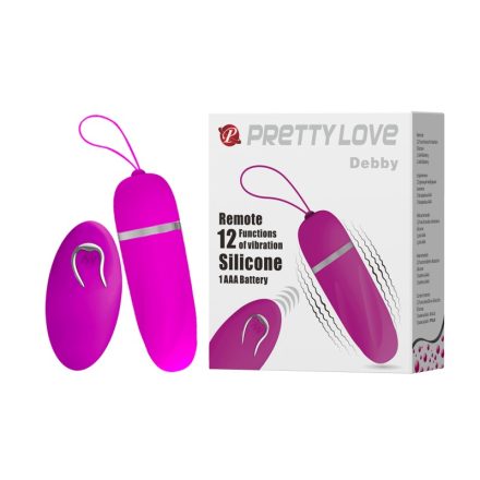 Pretty Love - Debby távirányítható, vibrációs tojás
