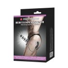 Pretty Love Hercules Penis Sheath II pénisz mandzsetta + prosztata vibrátor