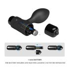 Pretty Love - Vibra Butt Plug (fekete)