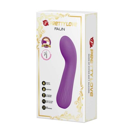 Pretty Love Faun Purple g-pont vibrátor