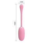 Pretty Love Doreen Baby Pink applikációval vezérelhető vibrációs, elektrostimulációs tojás