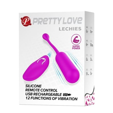 Pretty Love Lechies távirányítható vibrációs tojás