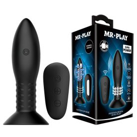 Mr. Play - Forgó gyöngyös, távirányítható anál plug