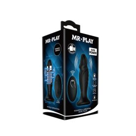   Mr. Play Super Power Anal Plug vibrációs, távírányítós popsidugó
