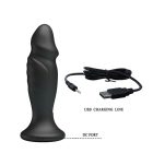 Mr. Play Super Power Anal Plug vibrációs, távírányítós popsidugó