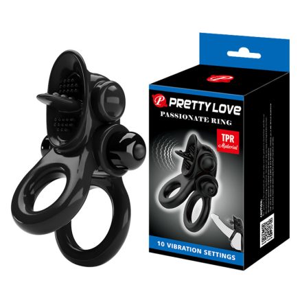 Pretty Love Passionate Ring - vibrációs péniszgyűrű