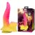 Power Monsters Flamebeast – 22.5 cm Rippled Monster Silicone Dildo