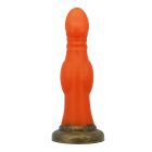 Power Monsters Blazeheart Charger – 18.5 cm Rippled Monster Silicone Dildo
