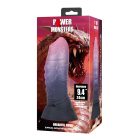 Power Monsters Dreadful Fiend – 24 cm Rippled Monster Silicone Dildo